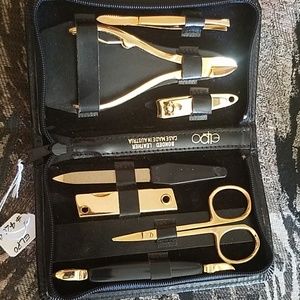 Elpo gold plated Manicure implements set